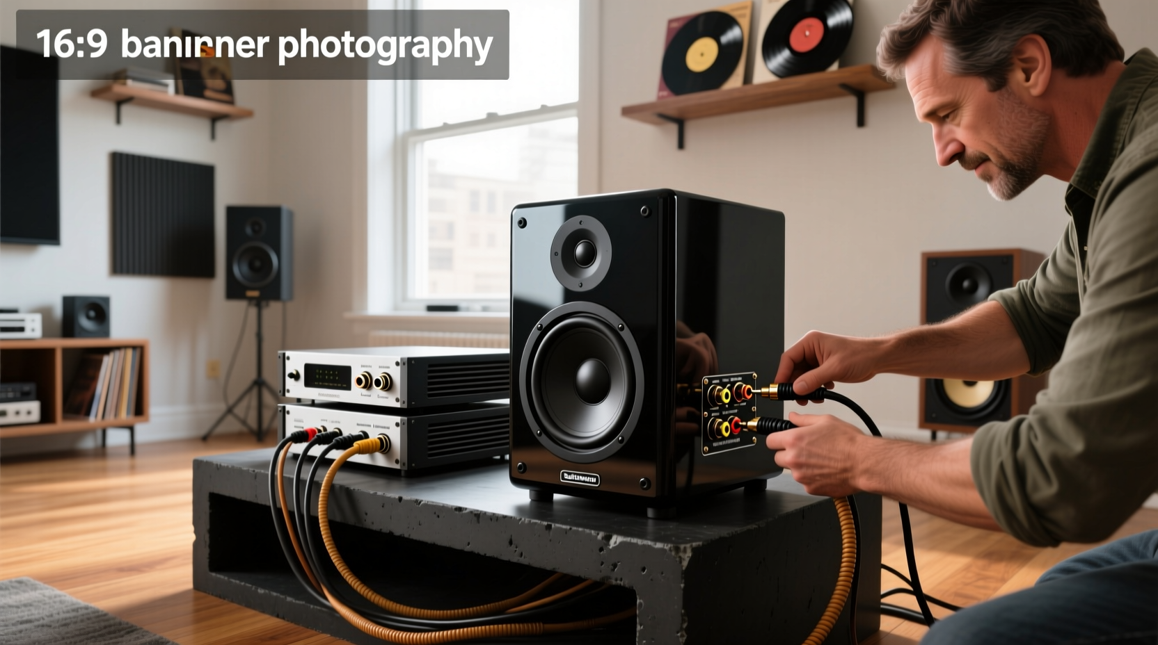 Wiring diagram showing how to bridge a 2-channel amplifier to a single subwoofer