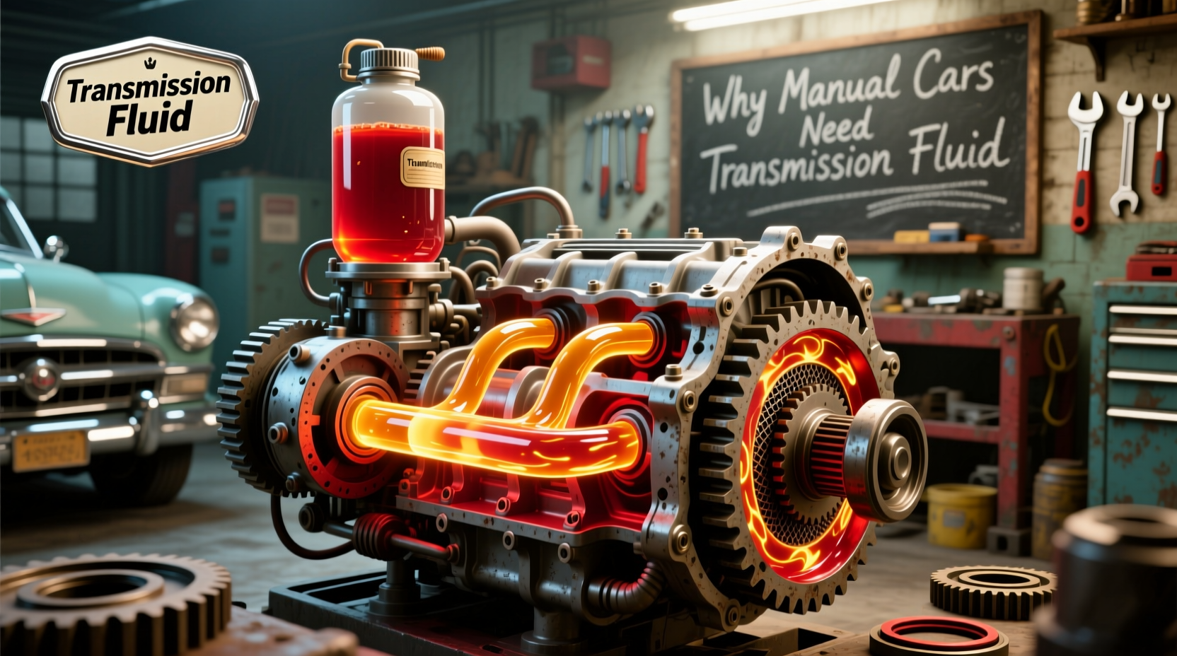 does a manual car need transmission fluid