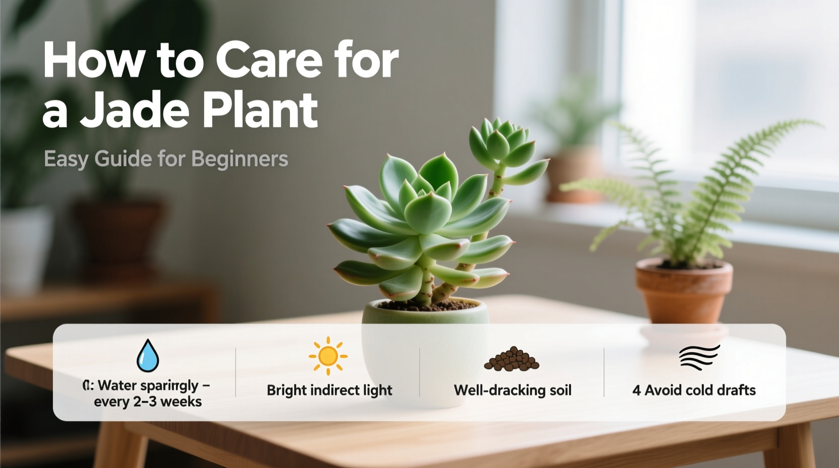 How to Care for a Jade Plant: Easy Guide for Beginners