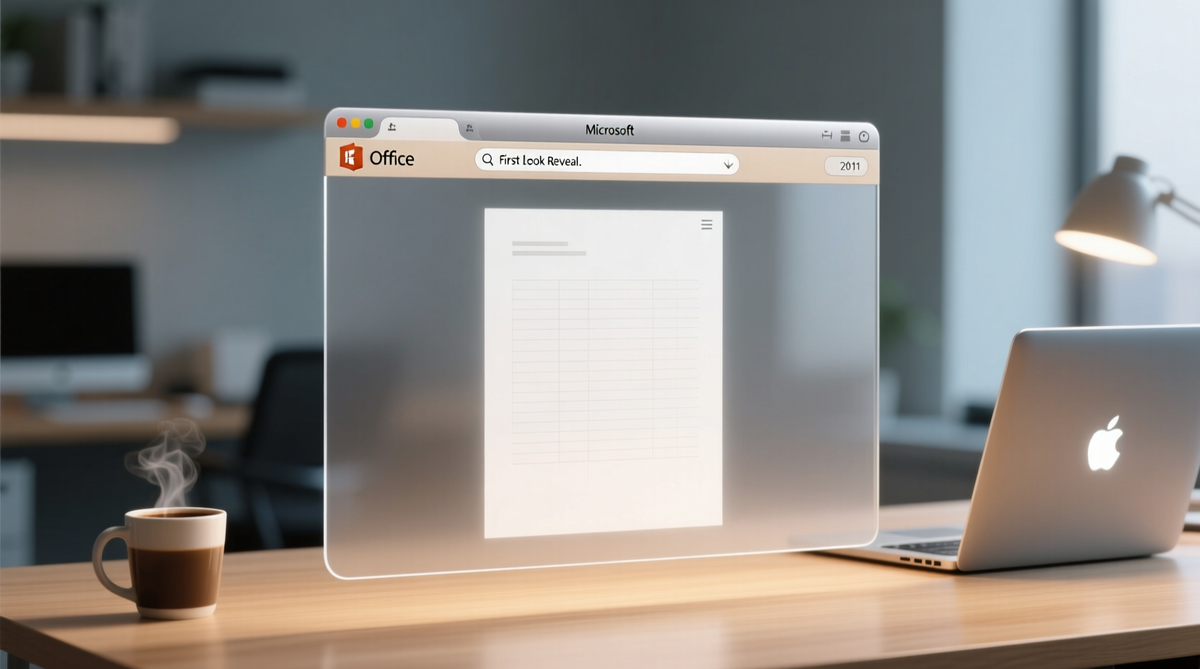 First Look at the More Mac-Like Microsoft Office 2011: A Tech