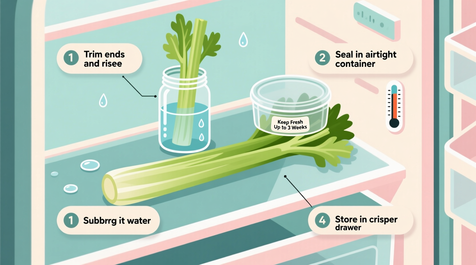 Keep Celery Fresh: 3 Proven Fridge Storage Methods