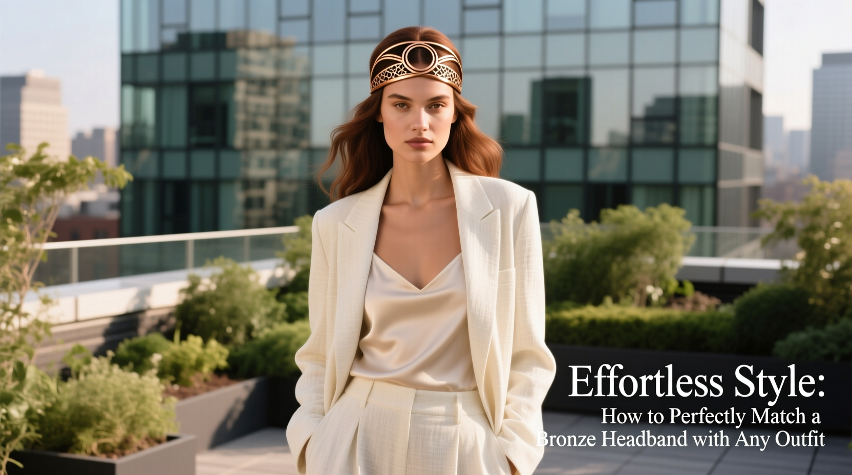 effortless style how to perfectly match a bronze headband with any outfit