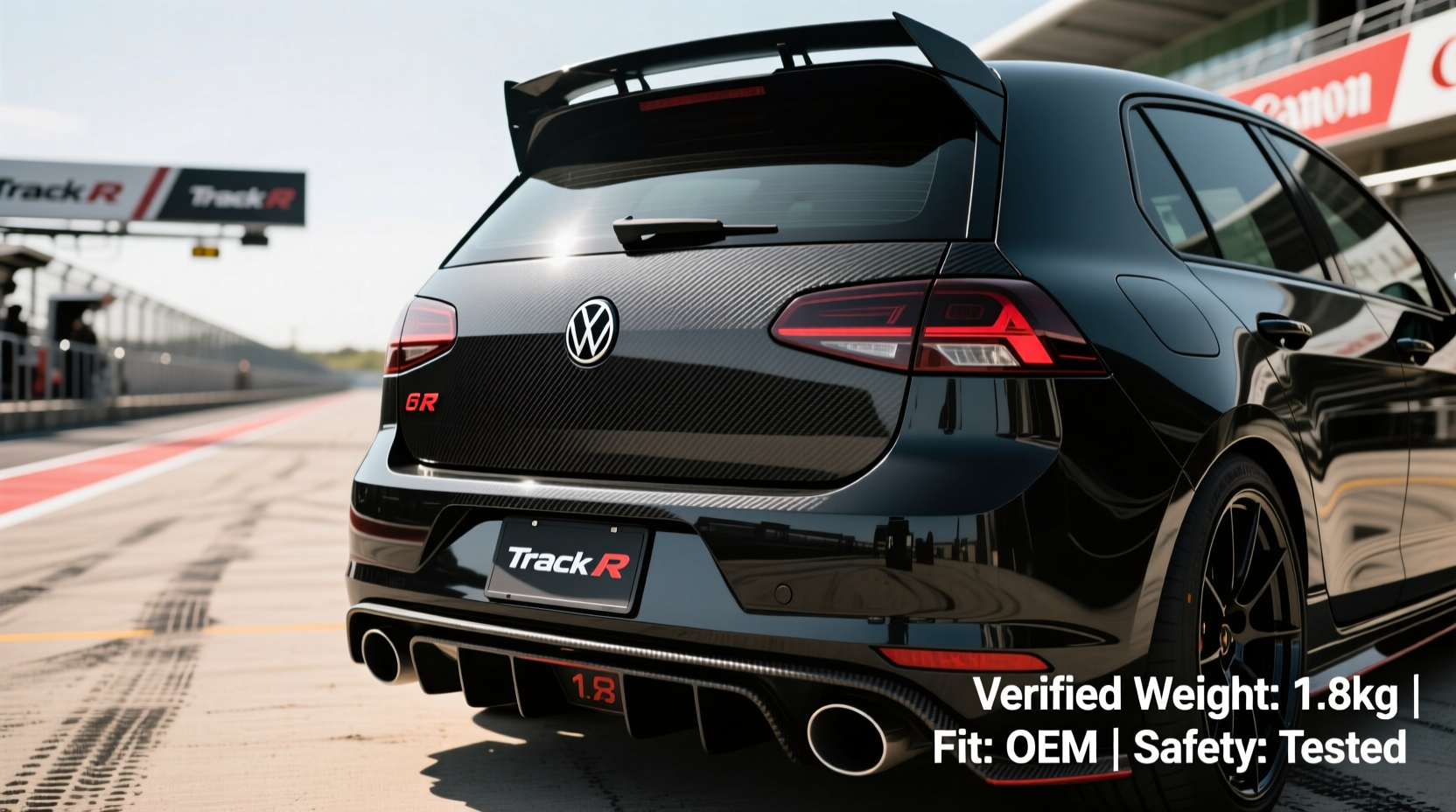 mk7 golf r carbon trunk track