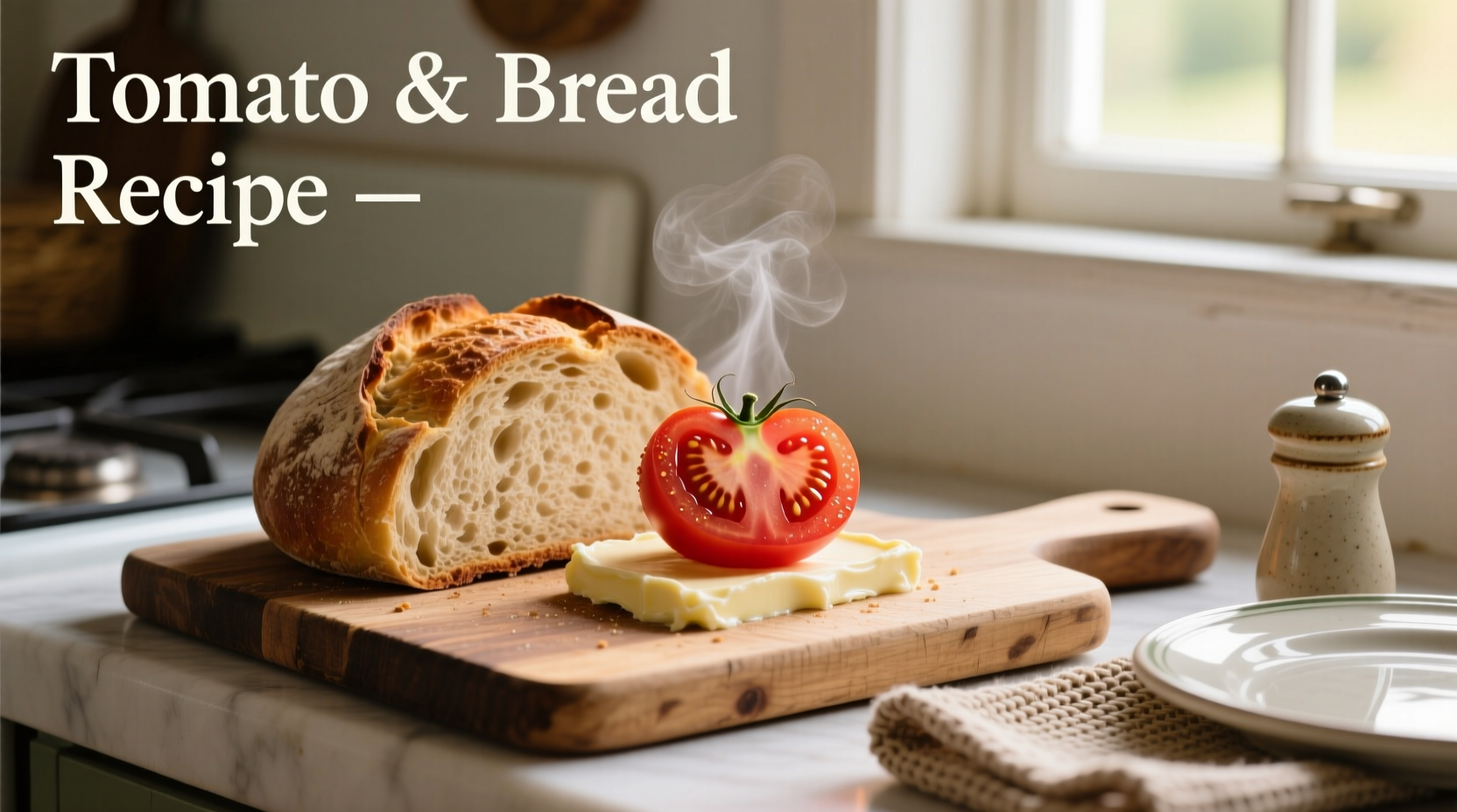 Authentic Tomato Bread Recipe: 4 Ingredients, 5 Minutes