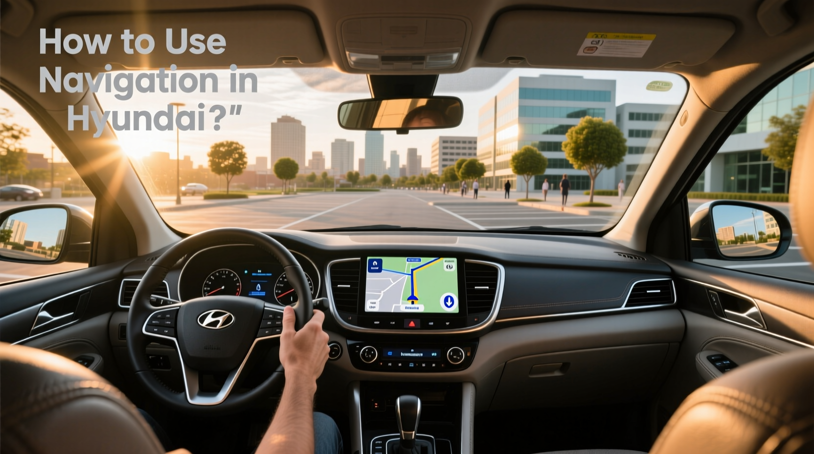 How to choose starex navigation,How to use navigation in Hyundai?