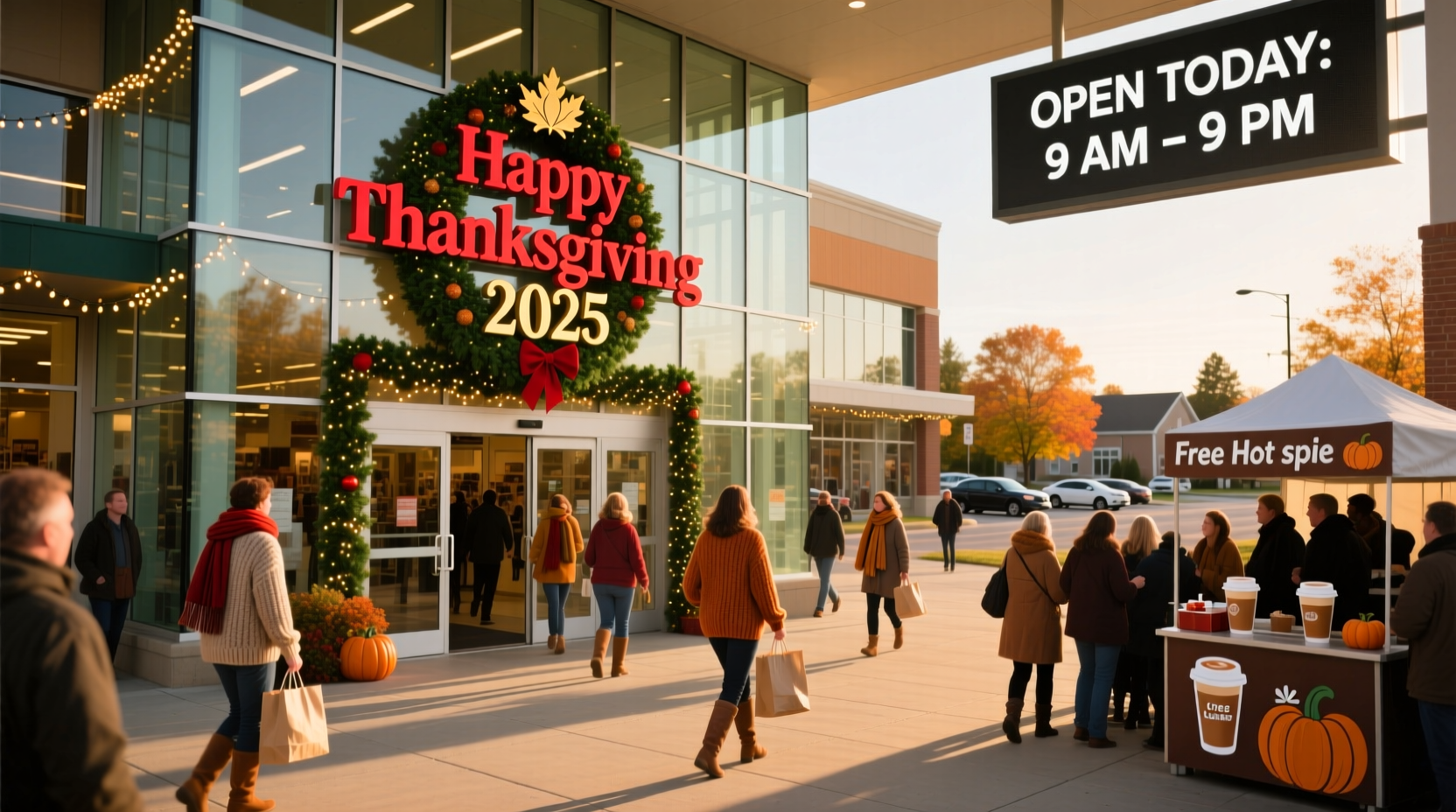 is mall open on thanksgiving