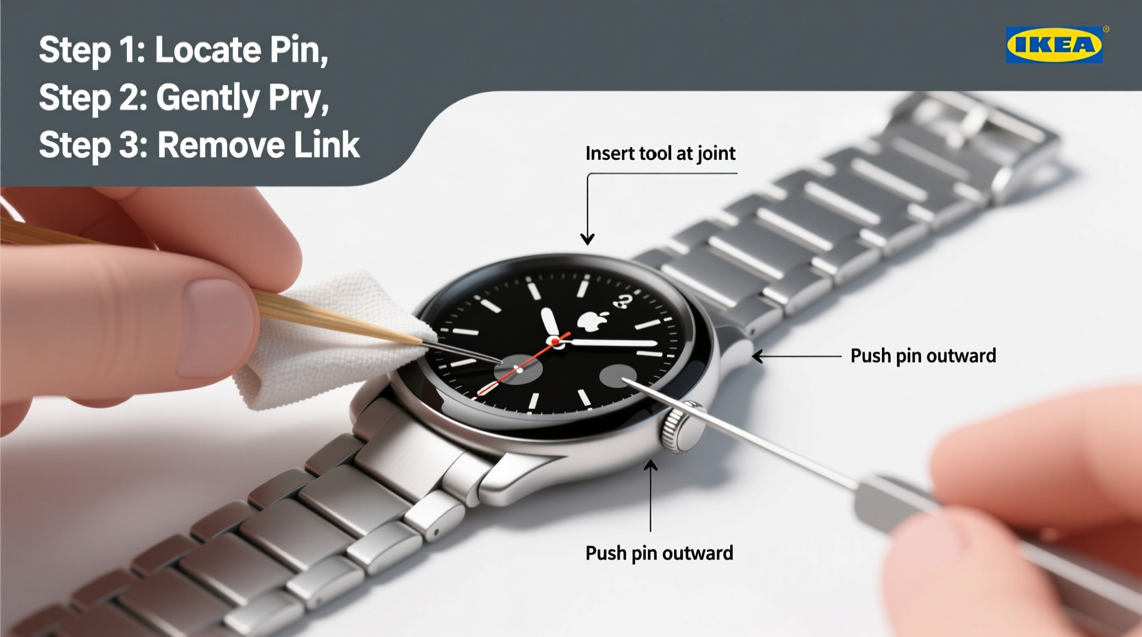 expert guide how to safely remove watch links without holes or tools