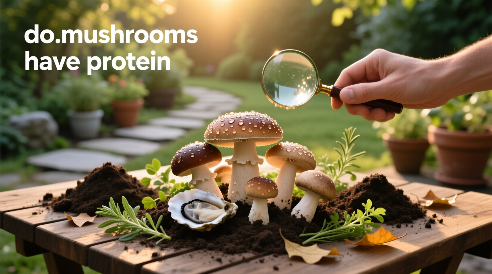 do mushrooms have protein a nutrition guide