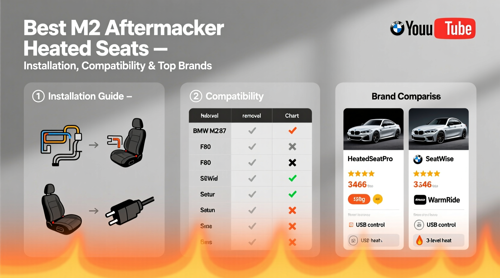 m2 aftermarket heated seats