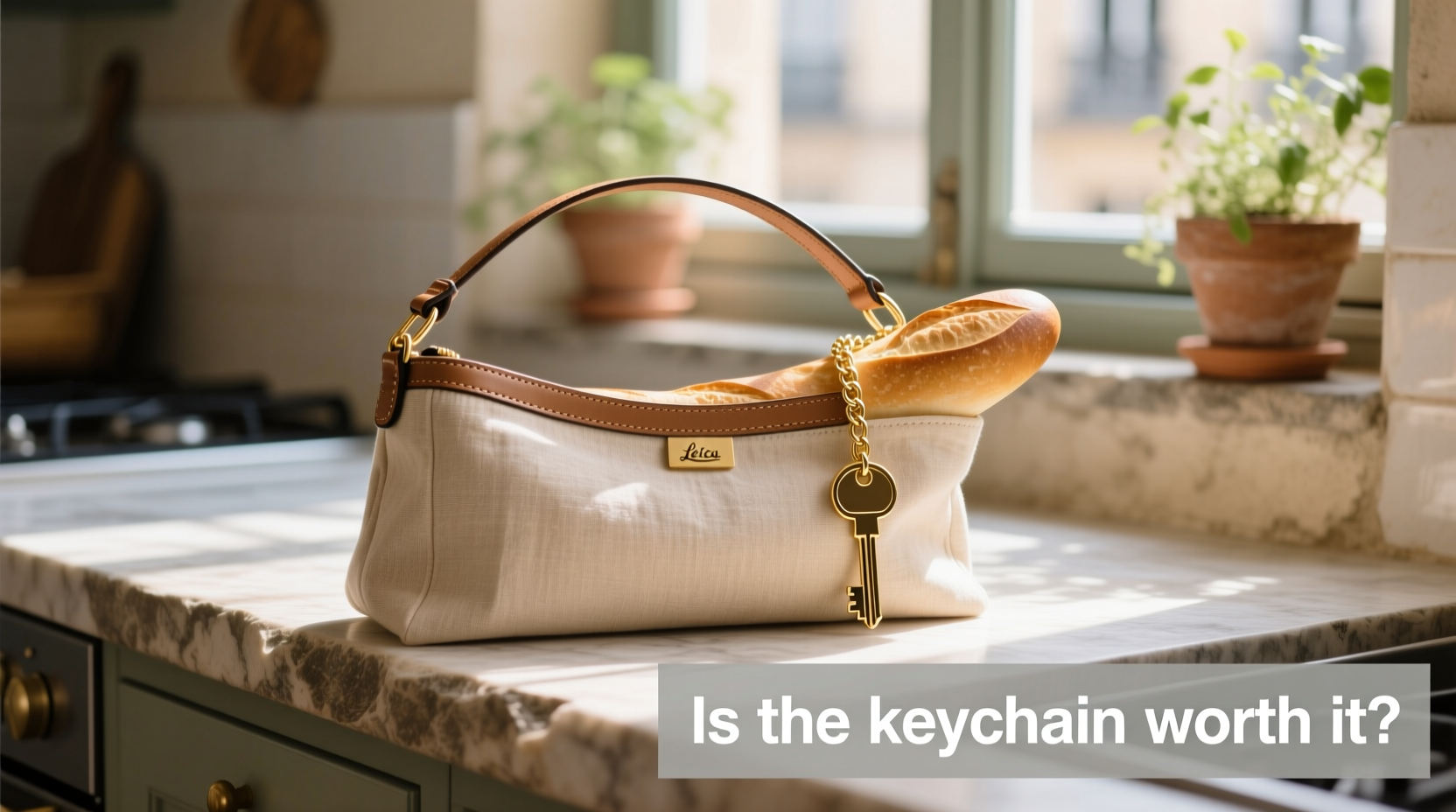 baguette bag with keychain or without is the keychain worth it