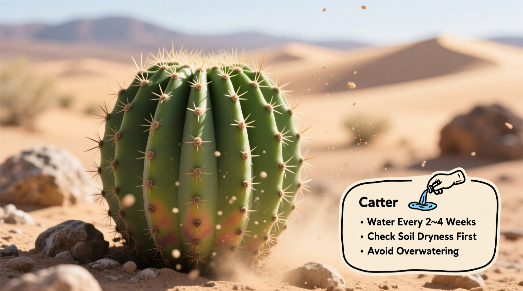 how often water a cactus