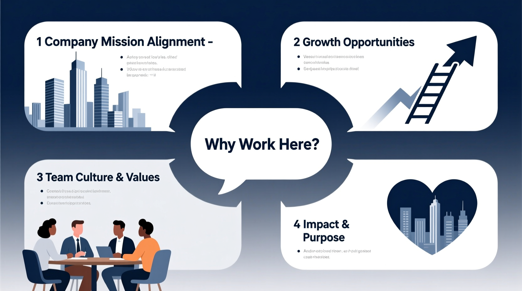why work here best answers what to say in an interview
