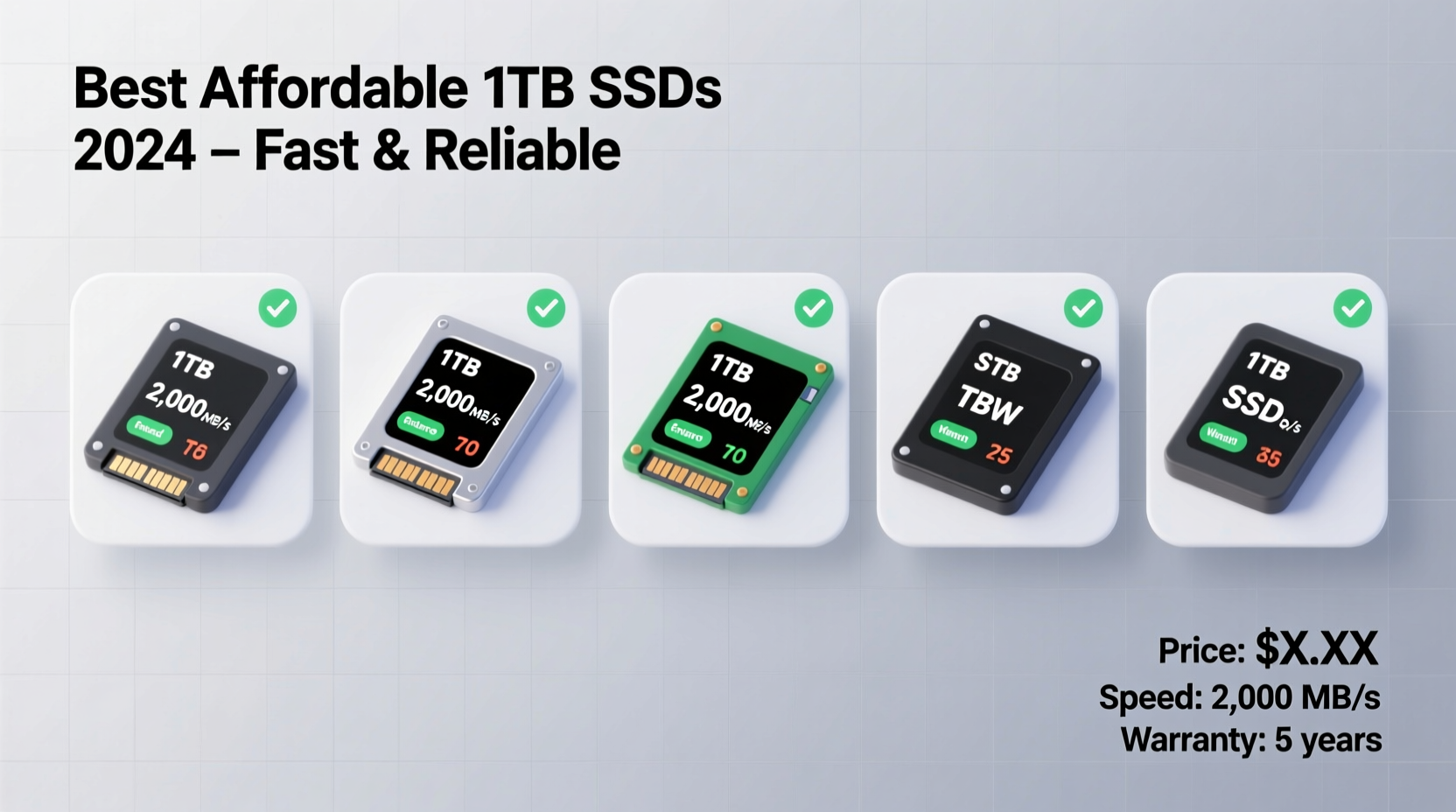 affordable 1 tb ssd options with solid speed and reliable storage