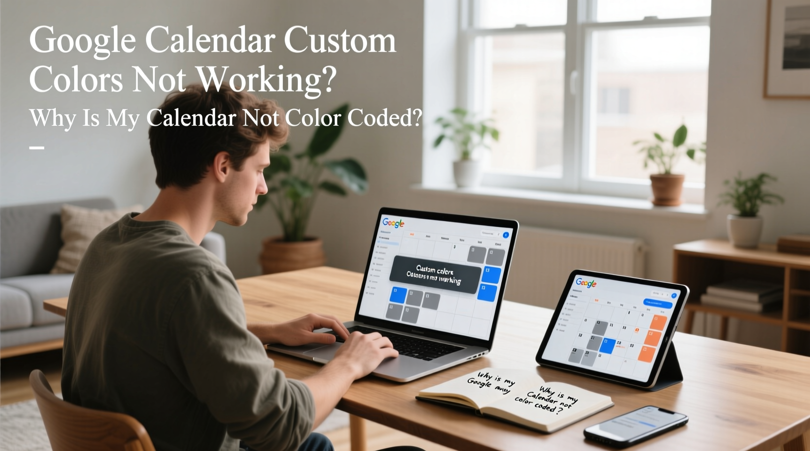 How to Fix Google Calendar Custom Colors Not Working