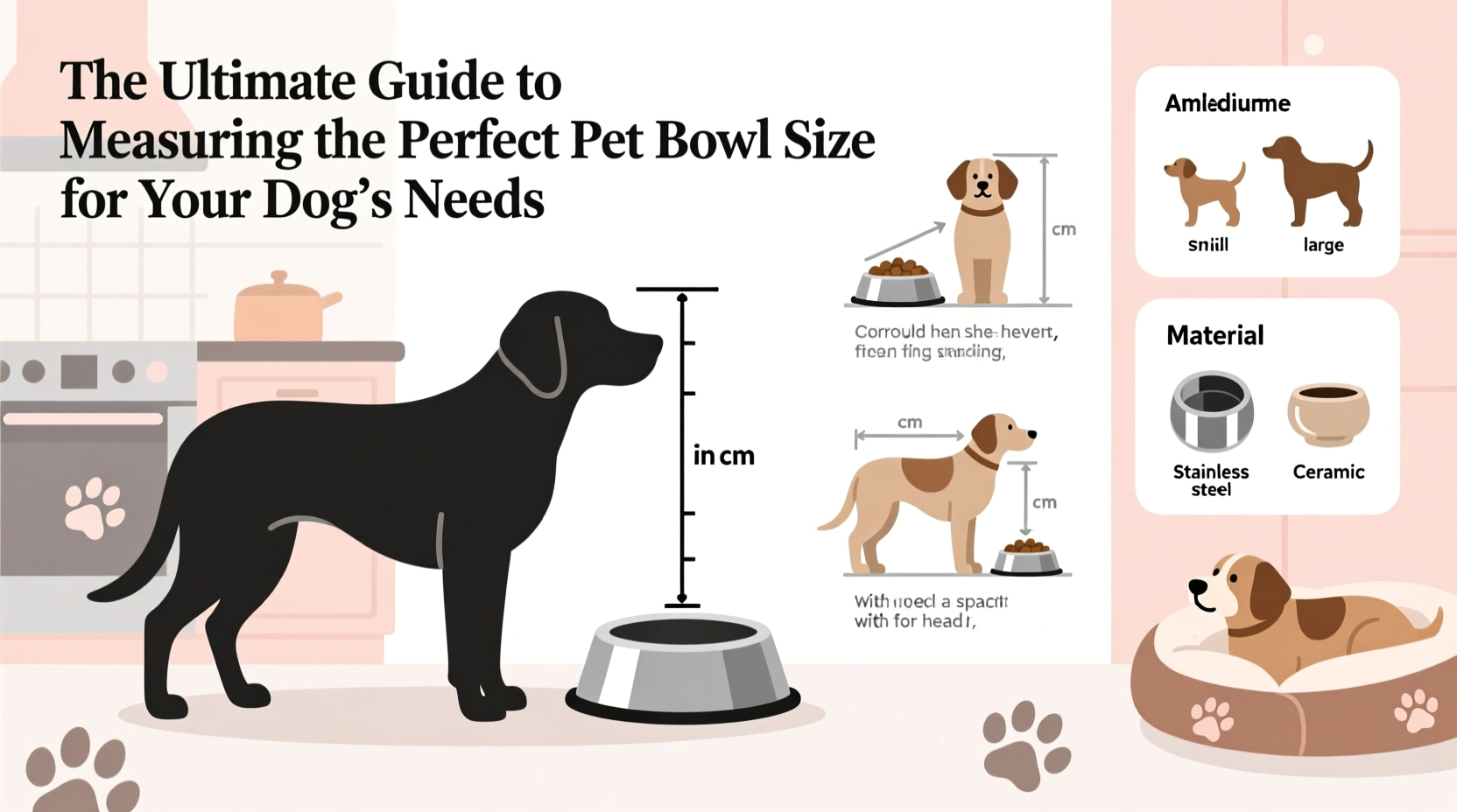 the ultimate guide to measuring the perfect pet bowl size for your dogs needs