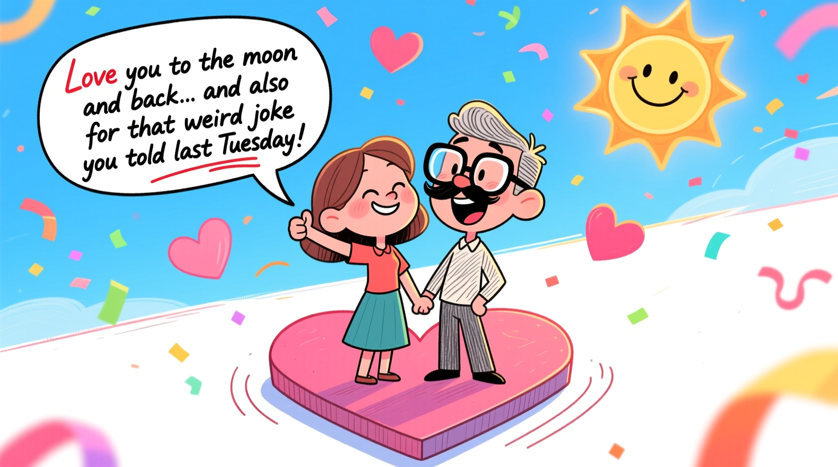 how can i incorporate humor into my valentines day wishes