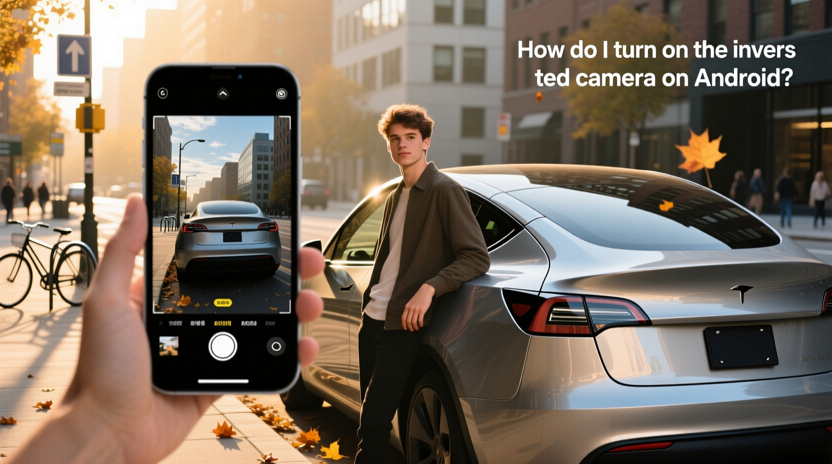 how to choose android reverse camera,How do I turn on the inverted camera on Android?