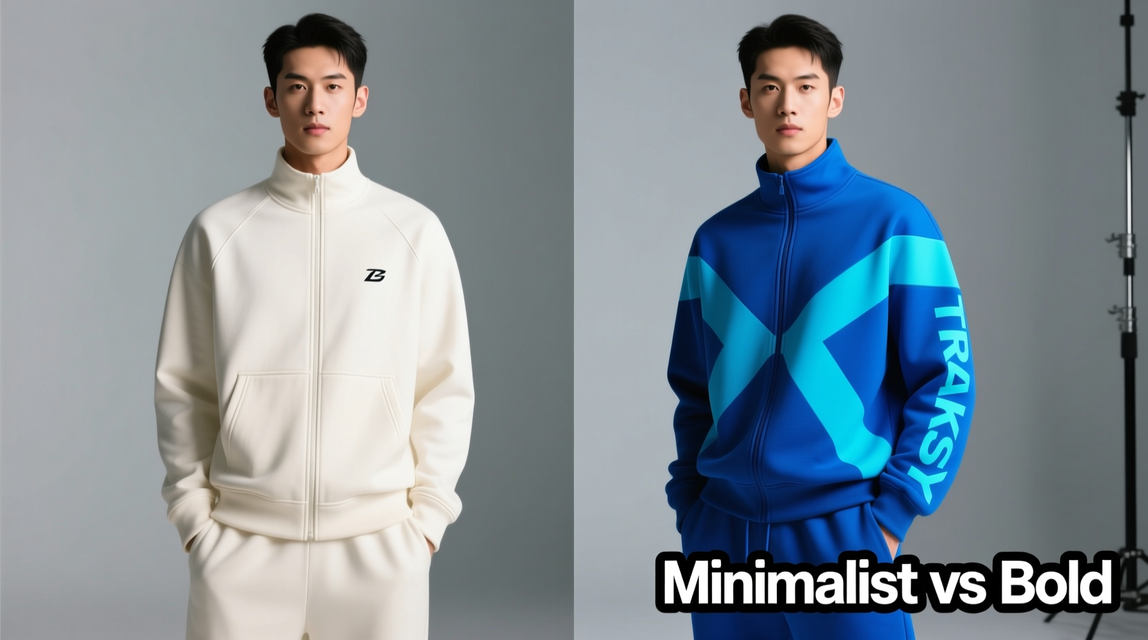 minimalist vs bold tracksuit which style makes you look better