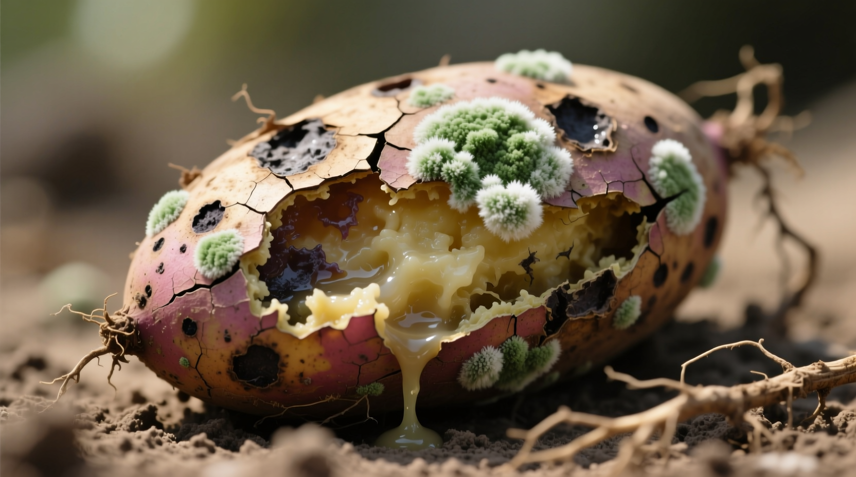 mold in sweet potato  when to discard safely
