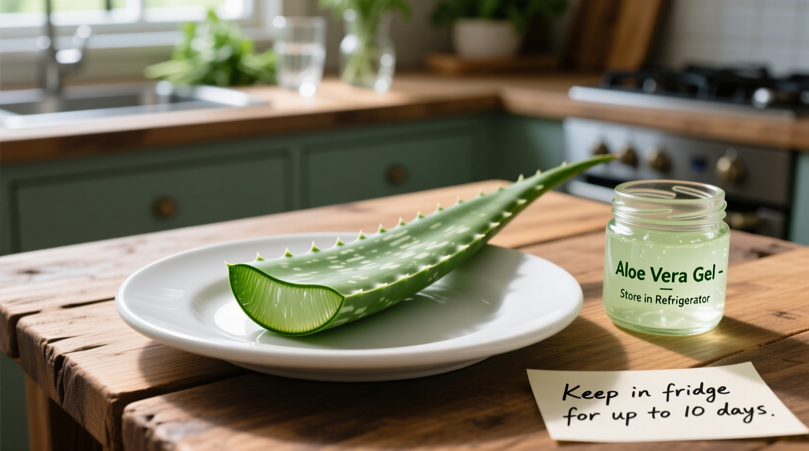 How to Store a Cut Aloe Vera Leaf Properly