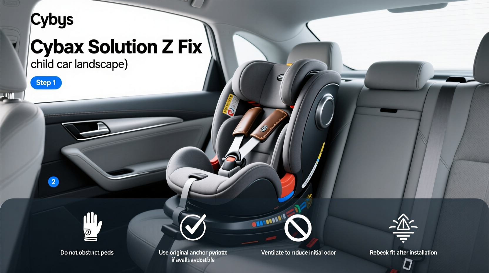cybex solution z fix child car seat