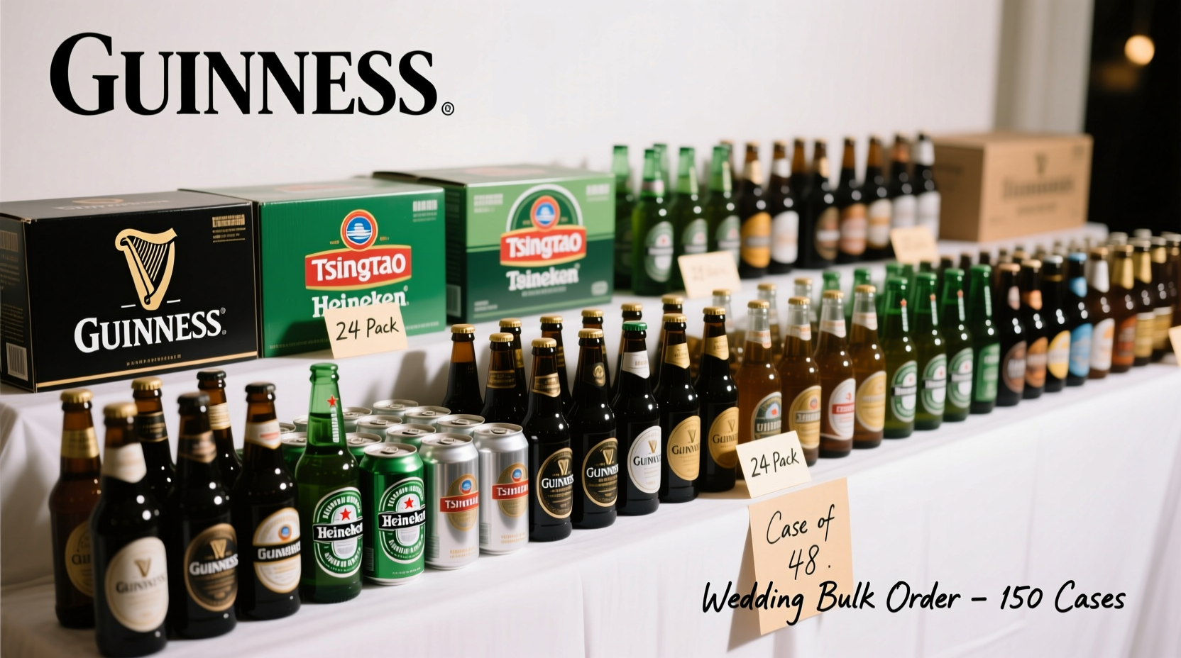 where to buy beer in bulk for wedding