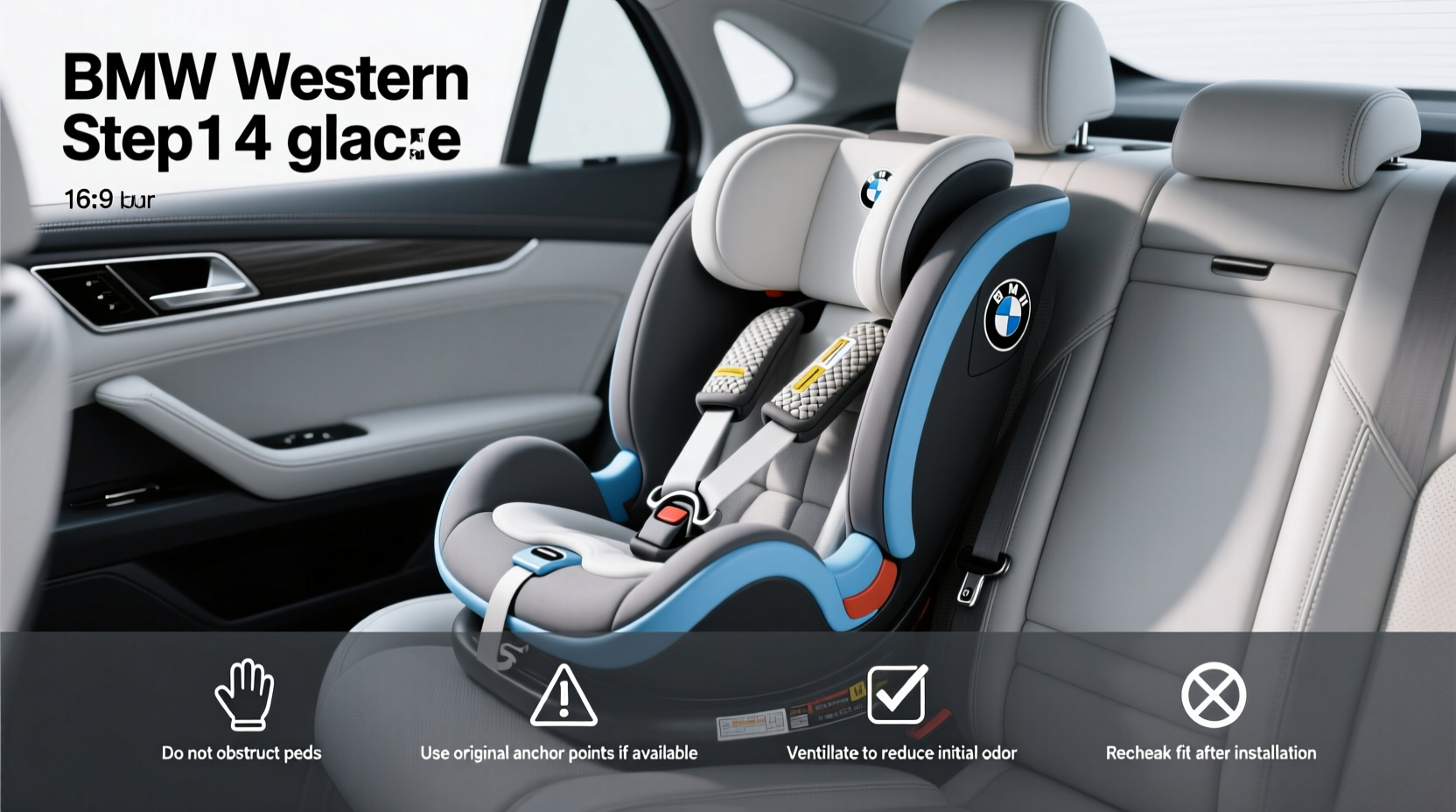 bmw 4 series child car seat