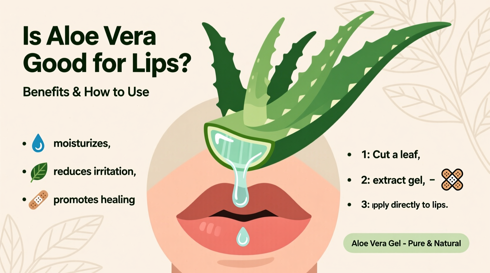 Is Aloe Vera Good for Lips? Benefits & How to Use
