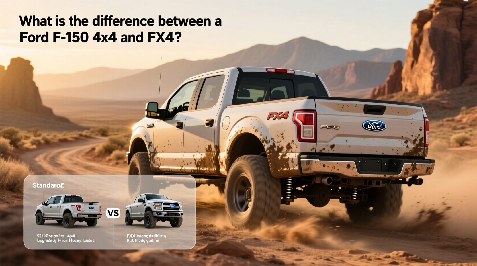 Ford F-150 FX4 vs 4x4 Guide: How to Choose