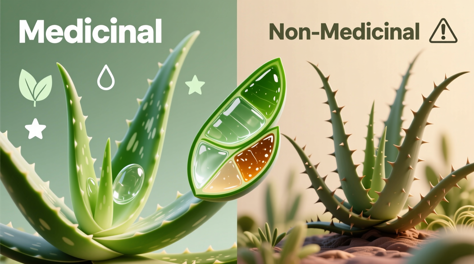 are all aloe plants medicinal