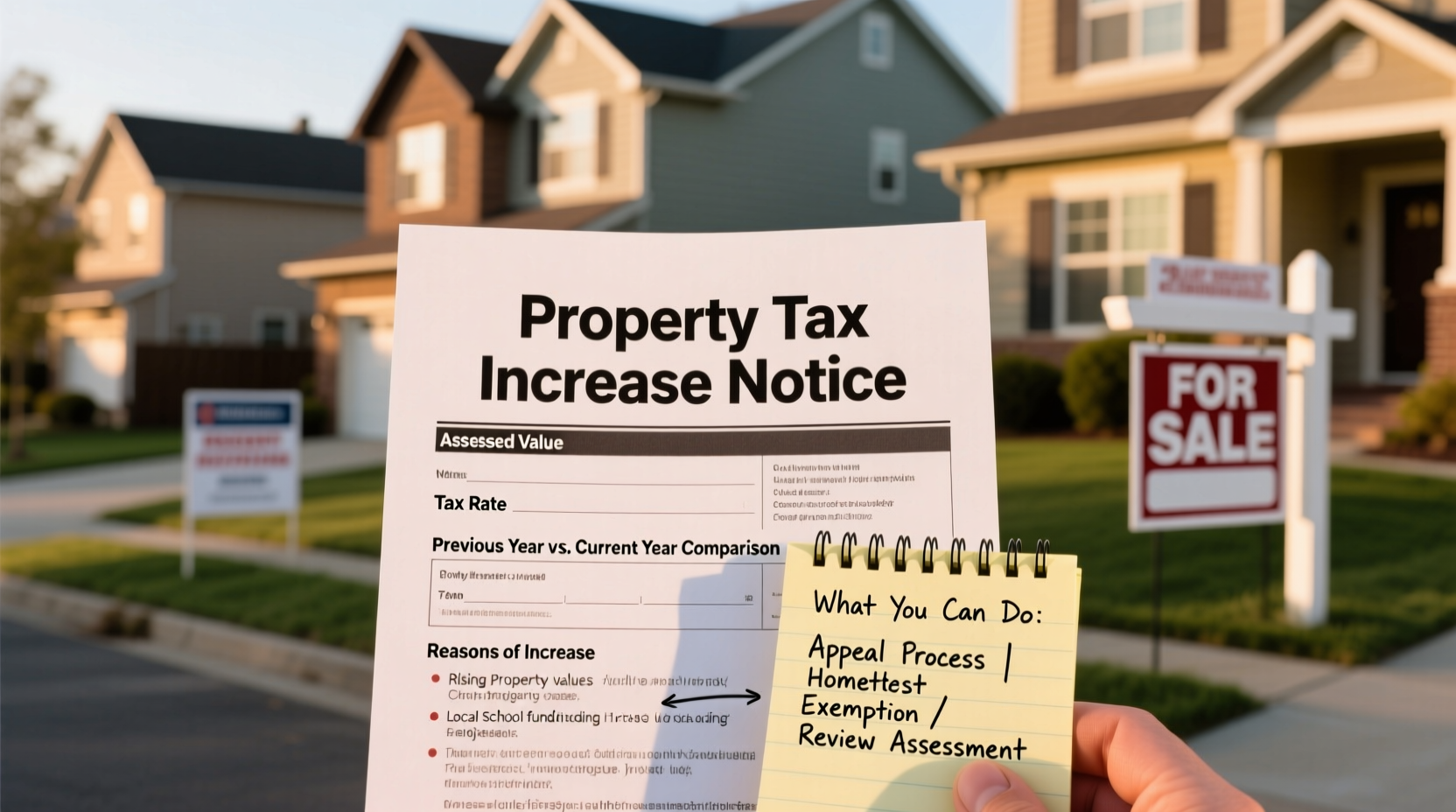 why did my property tax go up factors what you can do