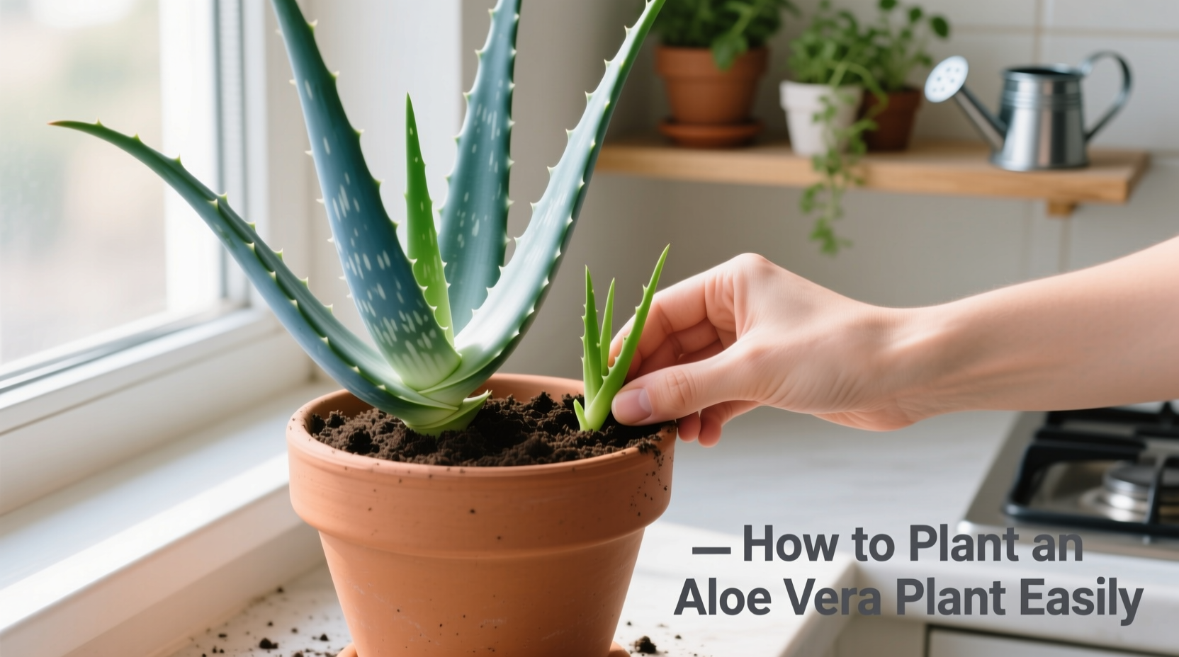 how to plant an aloe vera plant