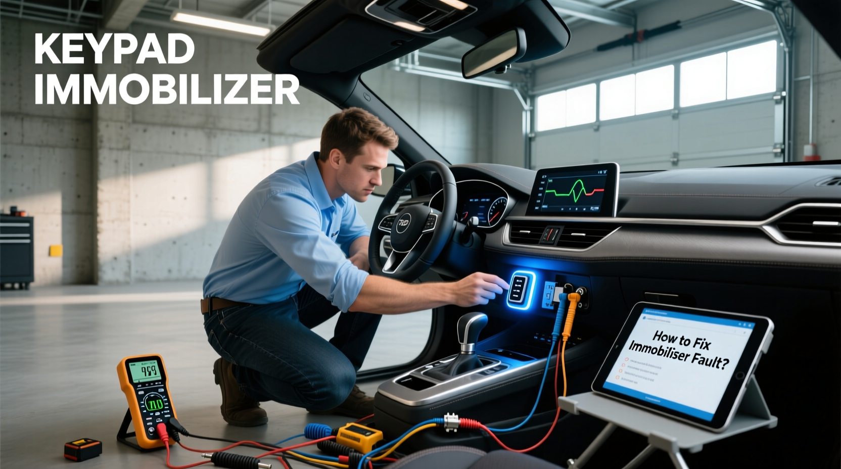 How to choose keypad immobilizer,How to fix immobiliser fault?