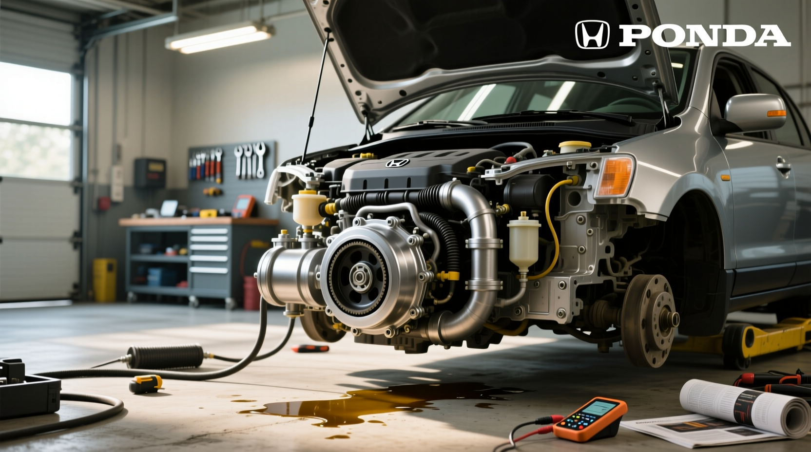 2007 honda cr v power steering pump guide