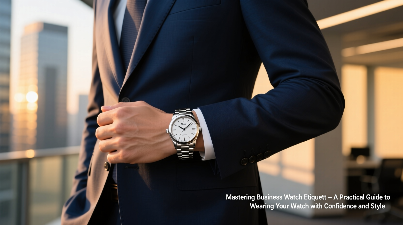 mastering business watch etiquette a practical guide to wearing your watch with confidence and style