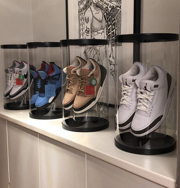 スニーカーシューズフローティングディスプレイストアシューズ