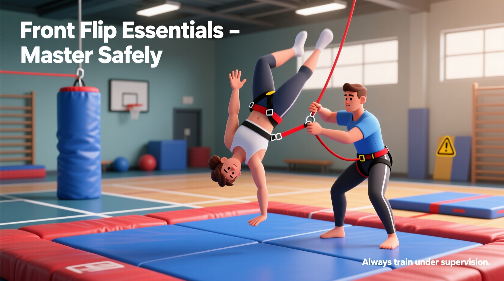 mastering the front flip essential techniques and safety tips for beginners