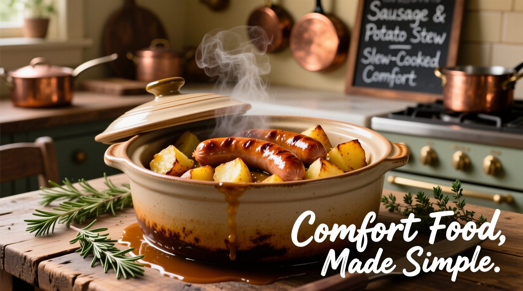 Perfect Sausage Potato Slow Cooker Recipe in 10 Minutes Prep