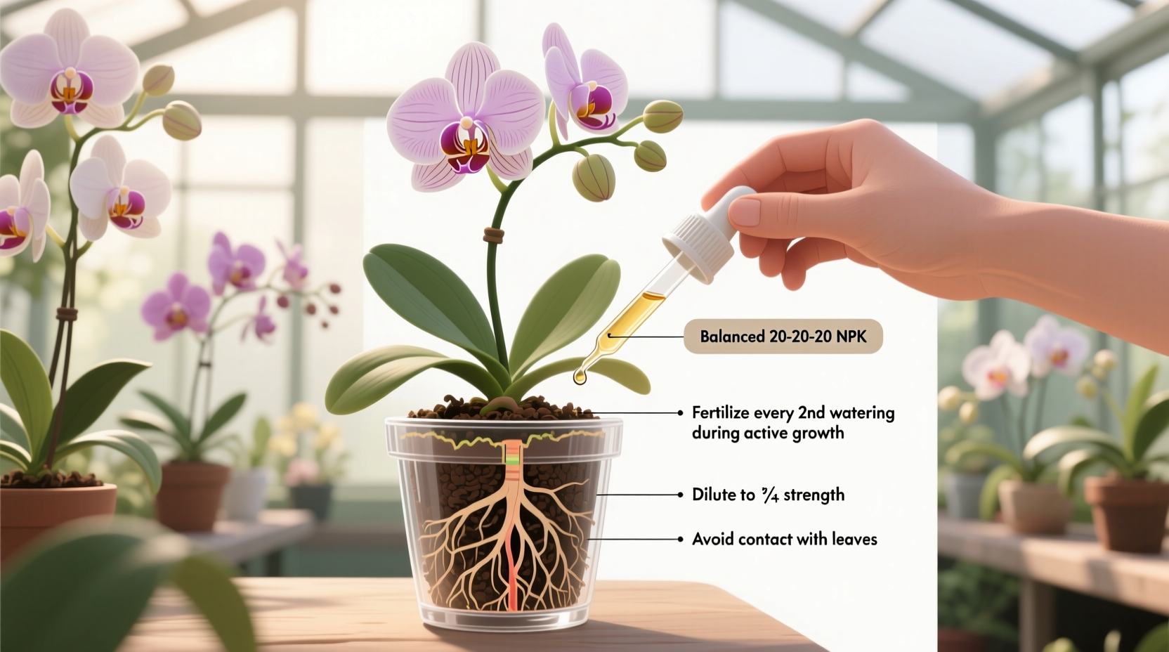 how do you fertilize orchids