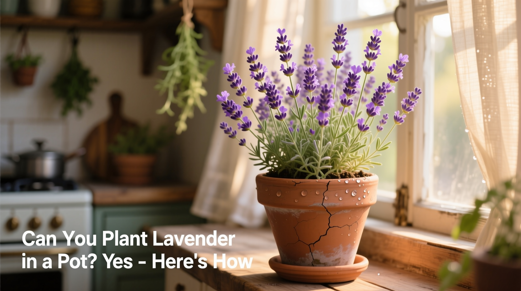 Can You Plant Lavender in a Pot? Yes – Here's How
