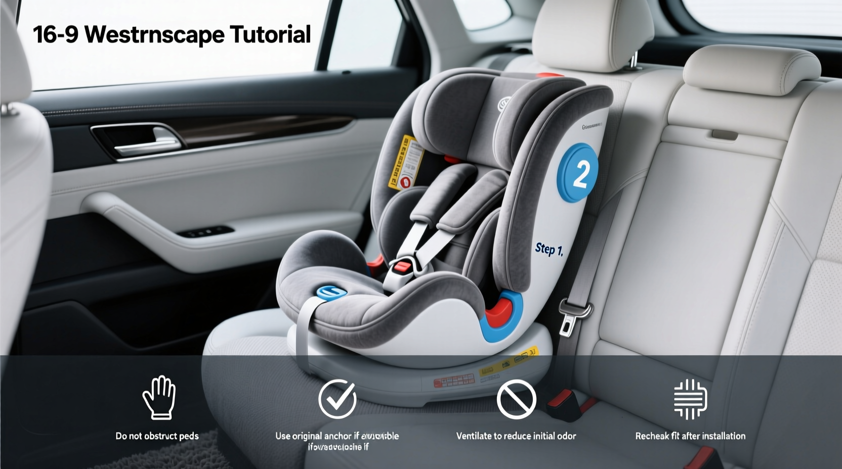child car seat motion sickness