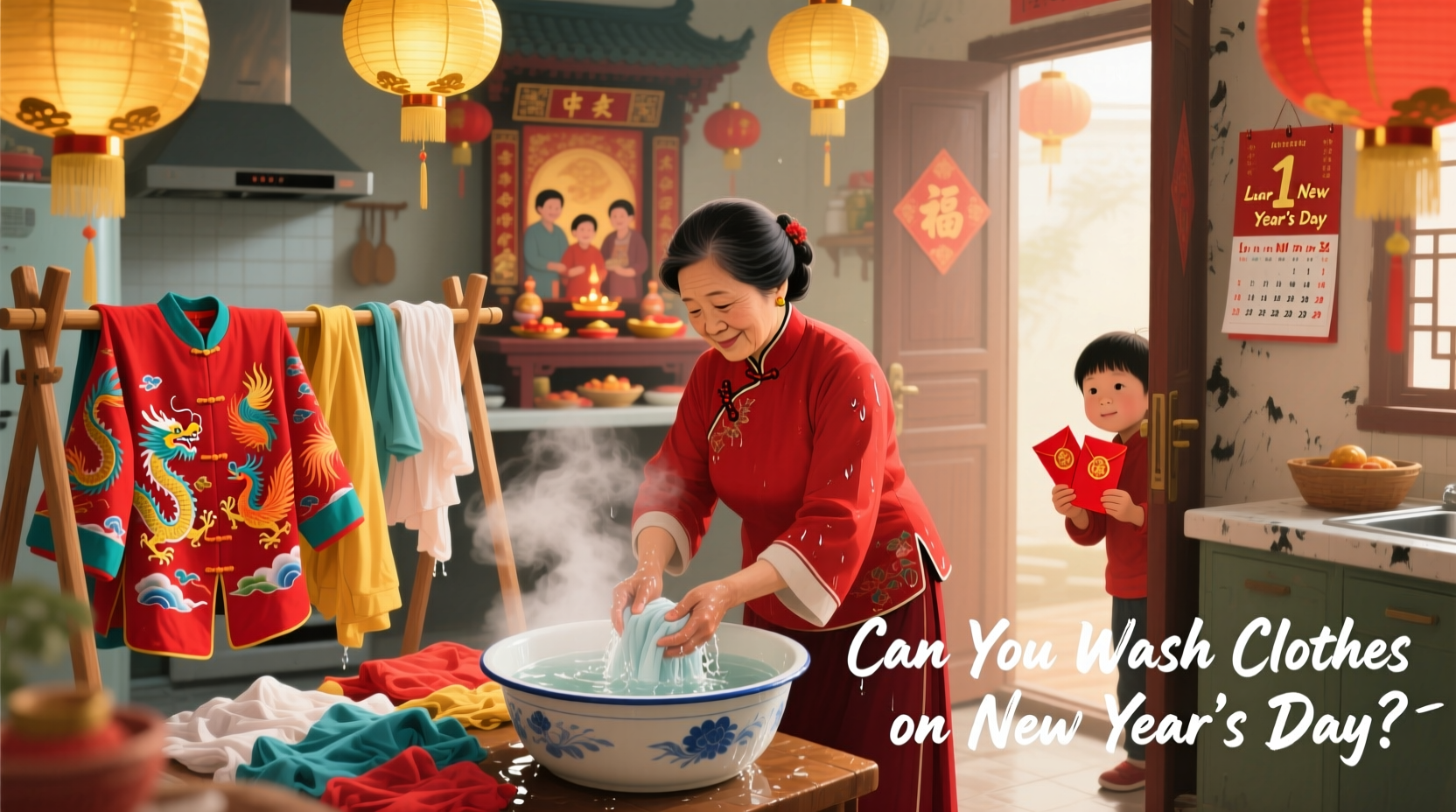 Can You Shower During Chinese New Year?