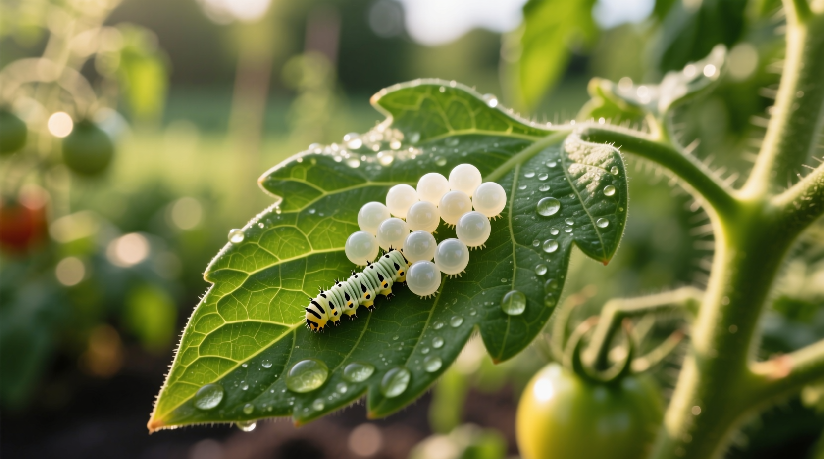 Tomato Worm Eggs: Identification and Prevention Guide