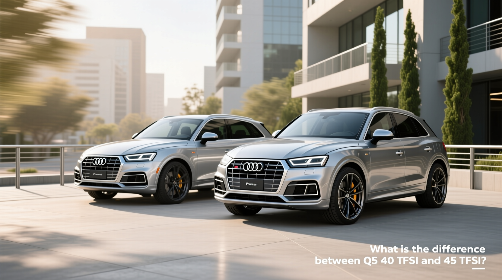 Audi Q5 45 TFSI vs 40 TFSI guide