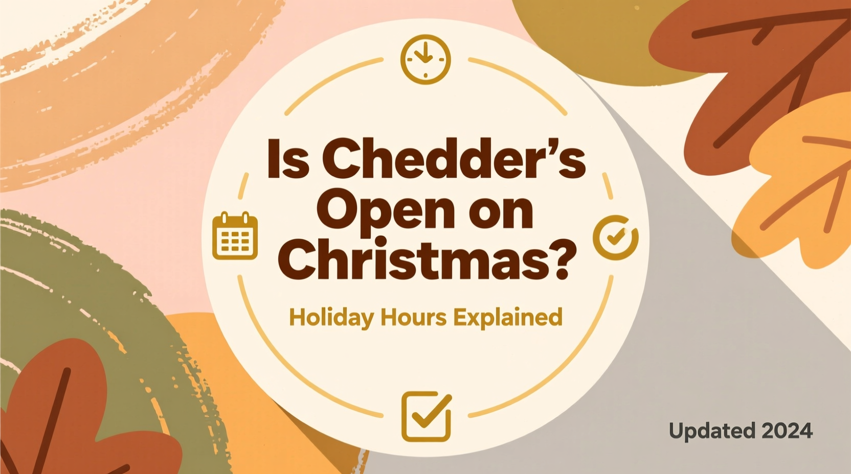 is cheddars open on christmas