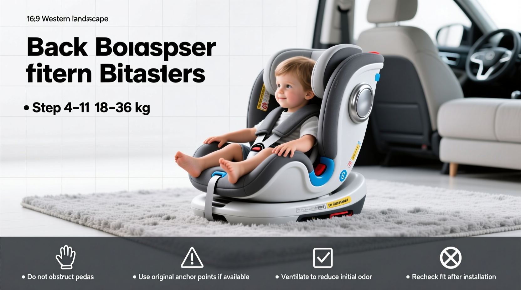 age and weight for backless booster seat