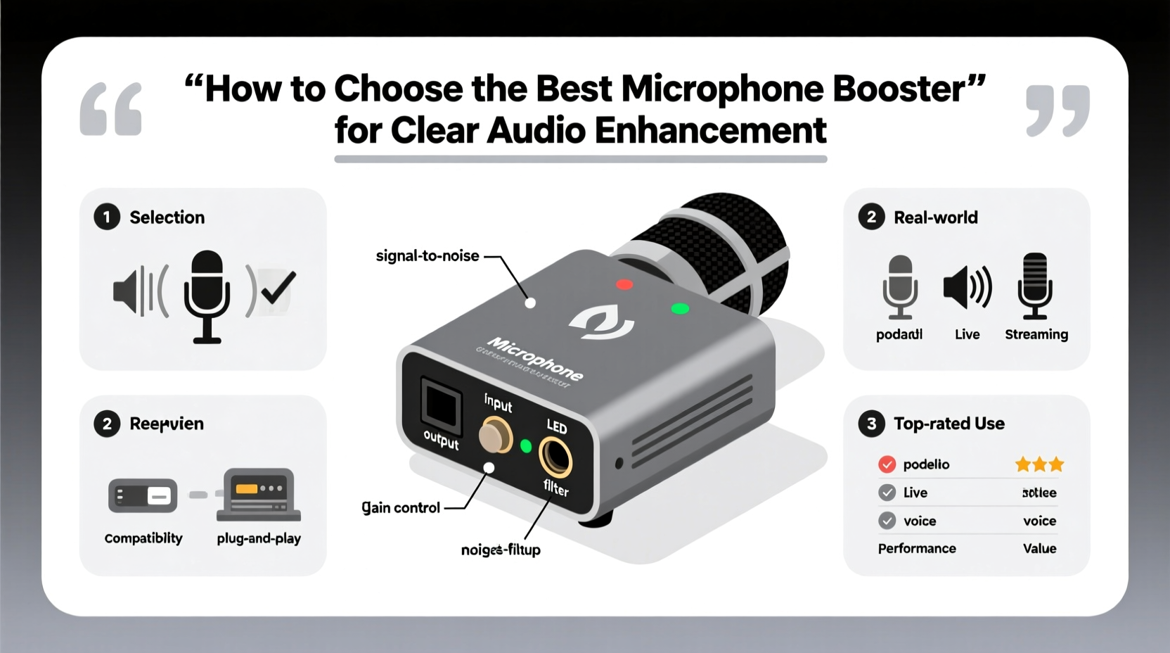 microphone booster