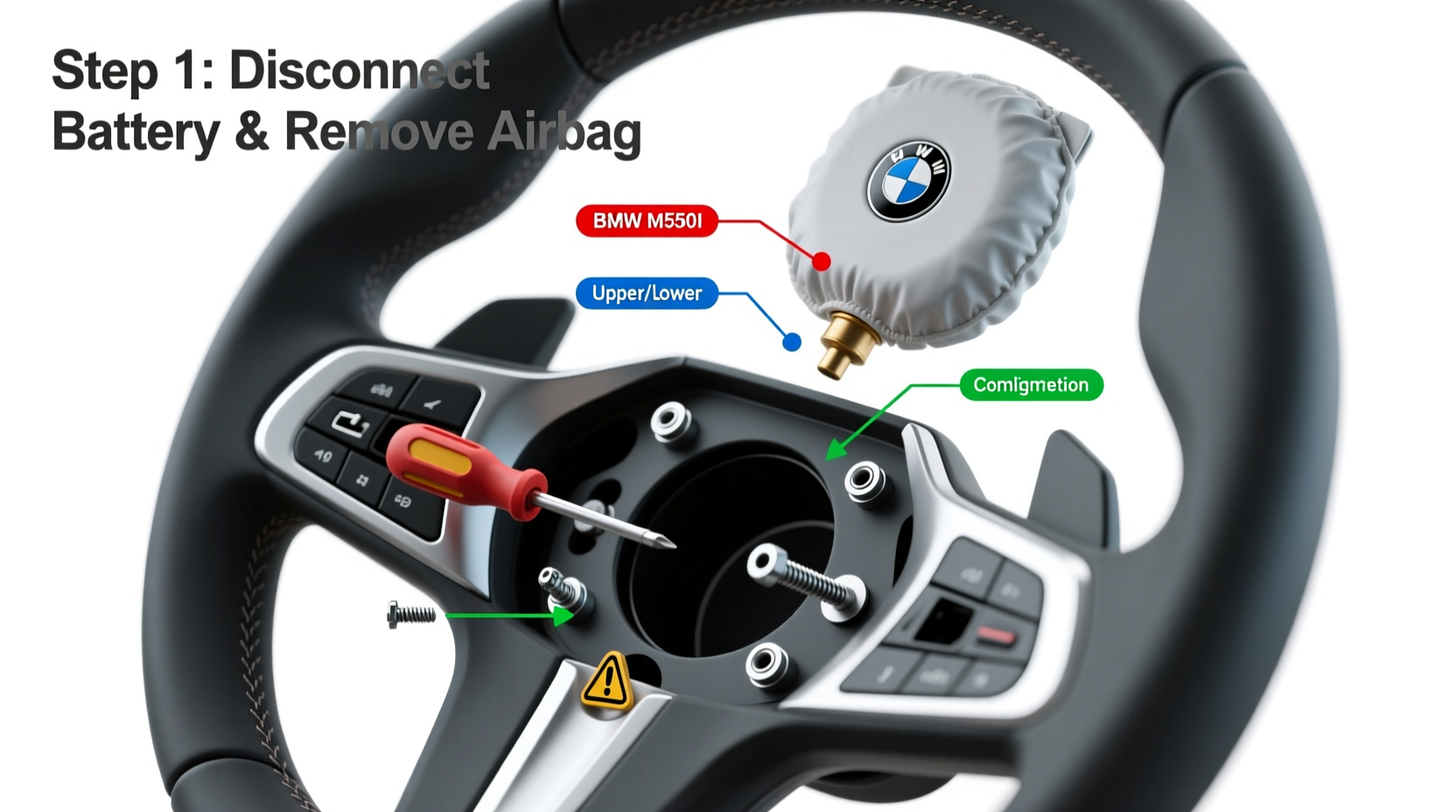 m550i steering wheel replacement 2026
