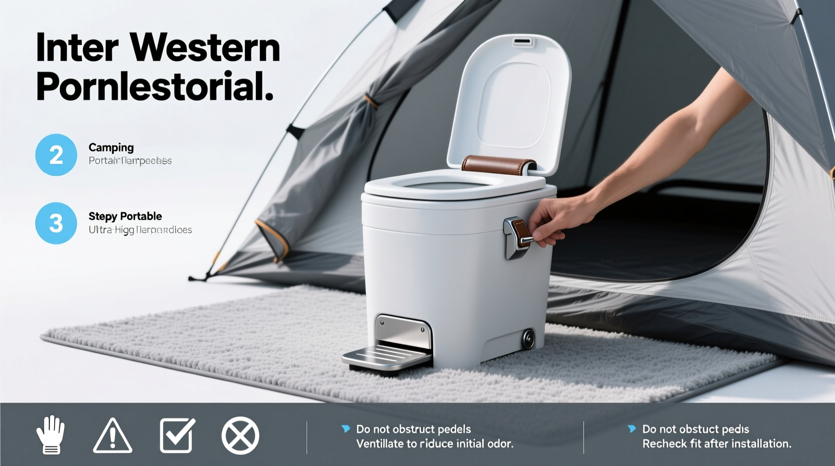 How to Choose Car Camping Portable Toilet: Buying Guide
