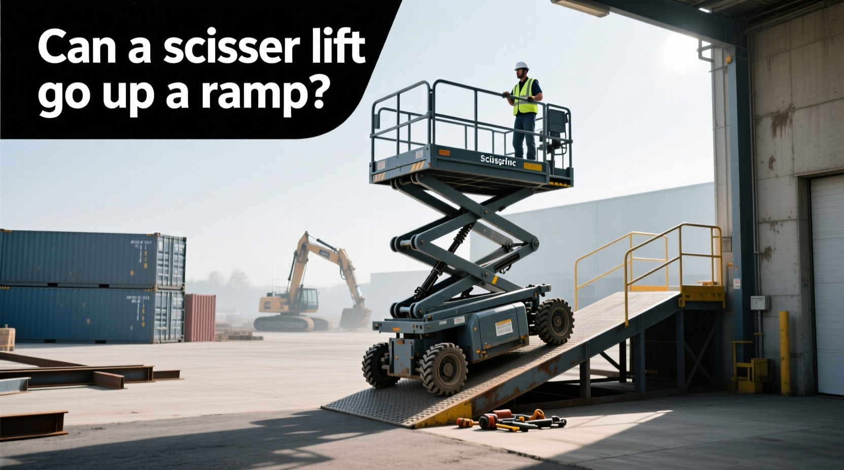 How to Choose a Scissor Lift for Use on Ramps: Buying Guide